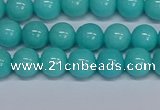 CMJ192 15.5 inches 8mm round Mashan jade beads wholesale