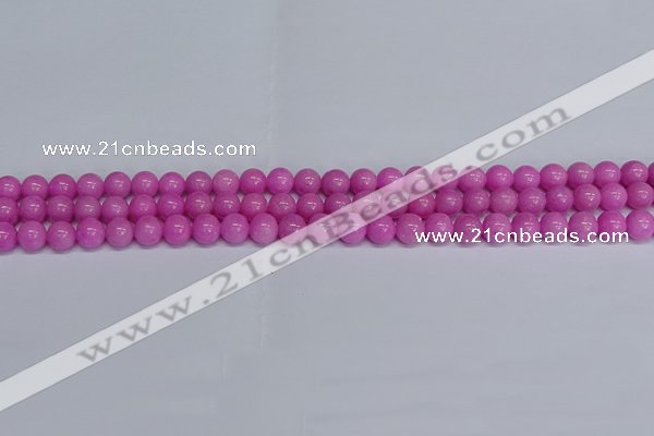 CMJ206 15.5 inches 8mm round Mashan jade beads wholesale