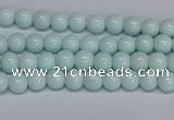 CMJ211 15.5 inches 4mm round Mashan jade beads wholesale