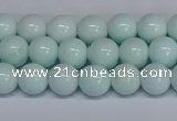 CMJ213 15.5 inches 8mm round Mashan jade beads wholesale