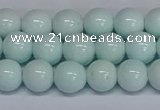 CMJ214 15.5 inches 10mm round Mashan jade beads wholesale