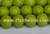 CMJ222 15.5 inches 12mm round Mashan jade beads wholesale