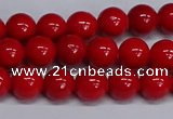 CMJ227 15.5 inches 8mm round Mashan jade beads wholesale