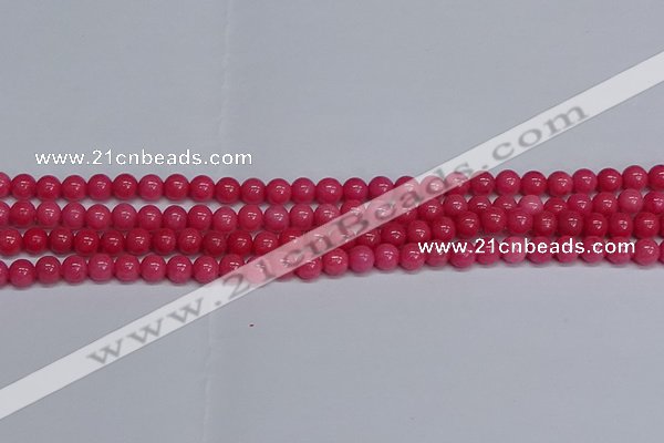 CMJ233 15.5 inches 6mm round Mashan jade beads wholesale