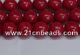 CMJ241 15.5 inches 8mm round Mashan jade beads wholesale