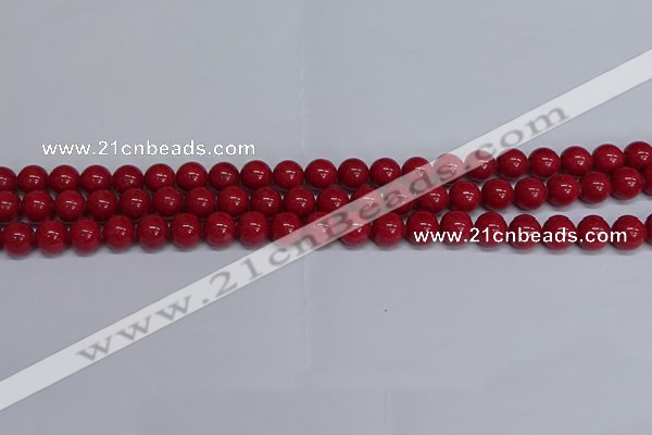 CMJ241 15.5 inches 8mm round Mashan jade beads wholesale