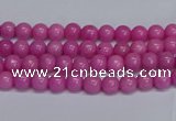 CMJ246 15.5 inches 4mm round Mashan jade beads wholesale