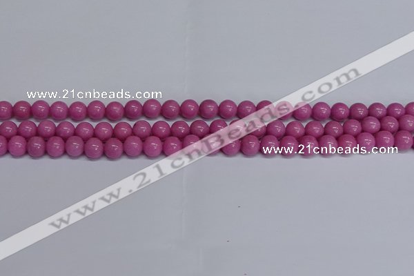 CMJ248 15.5 inches 8mm round Mashan jade beads wholesale