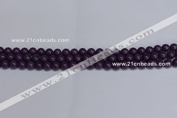 CMJ262 15.5 inches 8mm round Mashan jade beads wholesale