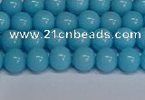 CMJ275 15.5 inches 6mm round Mashan jade beads wholesale