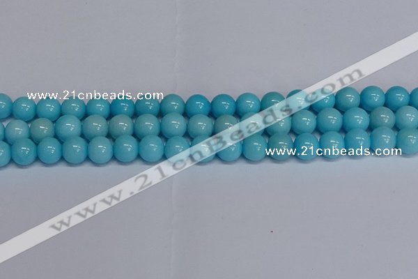 CMJ278 15.5 inches 12mm round Mashan jade beads wholesale