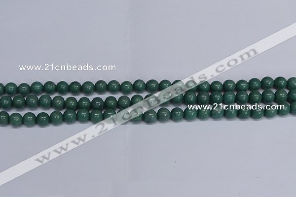 CMJ290 15.5 inches 8mm round Mashan jade beads wholesale