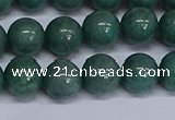 CMJ292 15.5 inches 12mm round Mashan jade beads wholesale