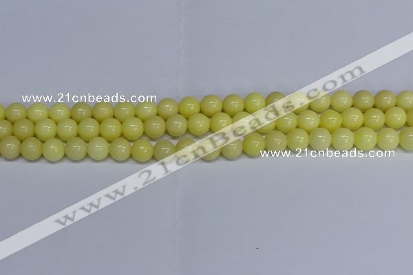 CMJ298 15.5 inches 10mm round Mashan jade beads wholesale