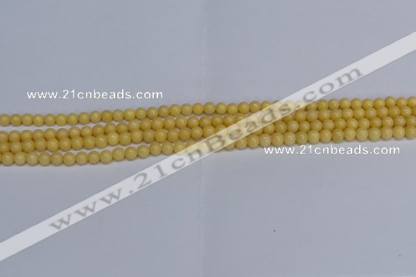 CMJ302 15.5 inches 4mm round Mashan jade beads wholesale