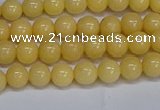 CMJ303 15.5 inches 6mm round Mashan jade beads wholesale