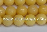 CMJ306 15.5 inches 12mm round Mashan jade beads wholesale