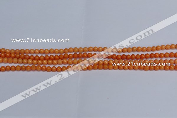 CMJ309 15.5 inches 4mm round Mashan jade beads wholesale