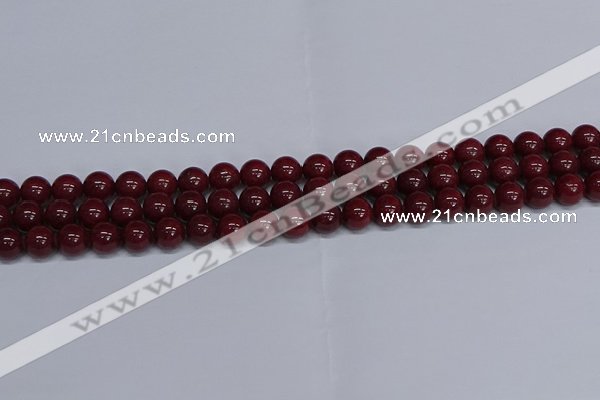 CMJ31 15.5 inches 8mm round Mashan jade beads wholesale