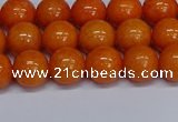 CMJ311 15.5 inches 8mm round Mashan jade beads wholesale