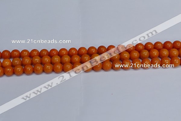 CMJ311 15.5 inches 8mm round Mashan jade beads wholesale