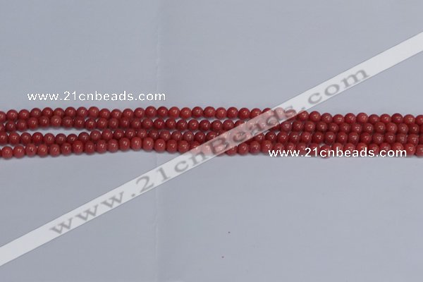 CMJ316 15.5 inches 4mm round Mashan jade beads wholesale