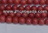 CMJ317 15.5 inches 6mm round Mashan jade beads wholesale