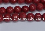 CMJ318 15.5 inches 8mm round Mashan jade beads wholesale