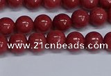 CMJ318 15.5 inches 8mm round Mashan jade beads wholesale