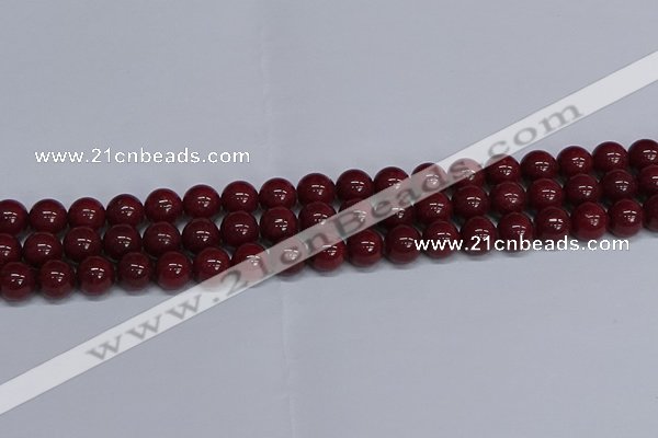 CMJ32 15.5 inches 10mm round Mashan jade beads wholesale