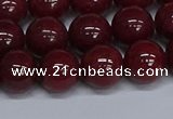 CMJ33 15.5 inches 12mm round Mashan jade beads wholesale