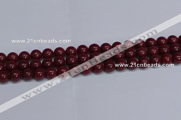 CMJ33 15.5 inches 12mm round Mashan jade beads wholesale