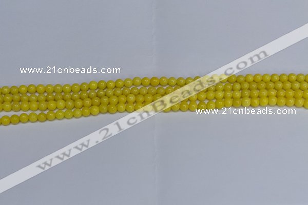 CMJ36 15.5 inches 4mm round Mashan jade beads wholesale