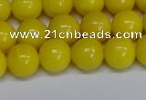 CMJ39 15.5 inches 10mm round Mashan jade beads wholesale