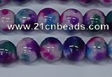 CMJ410 15.5 inches 10mm round rainbow jade beads wholesale