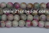 CMJ492 15.5 inches 6mm round rainbow jade beads wholesale