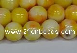 CMJ509 15.5 inches 12mm round rainbow jade beads wholesale