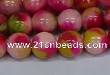 CMJ516 15.5 inches 12mm round rainbow jade beads wholesale