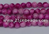 CMJ526 15.5 inches 4mm round rainbow jade beads wholesale