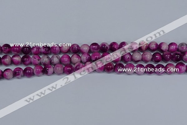 CMJ529 15.5 inches 10mm round rainbow jade beads wholesale