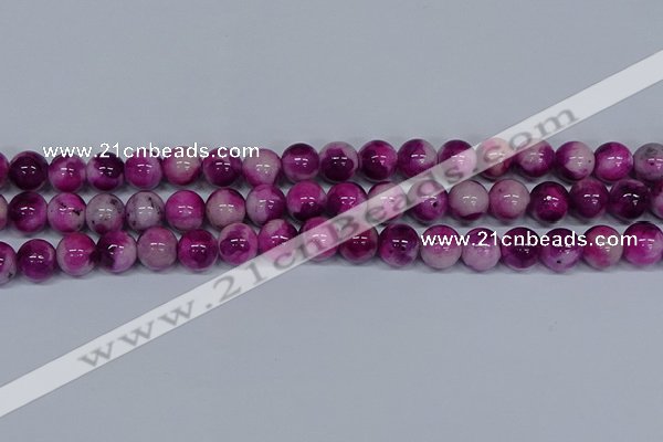 CMJ530 15.5 inches 12mm round rainbow jade beads wholesale