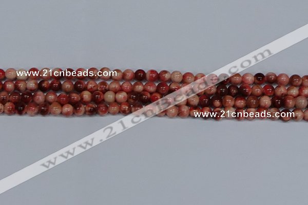 CMJ555 15.5 inches 6mm round rainbow jade beads wholesale