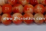 CMJ607 15.5 inches 12mm round rainbow jade beads wholesale