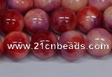 CMJ621 15.5 inches 12mm round rainbow jade beads wholesale