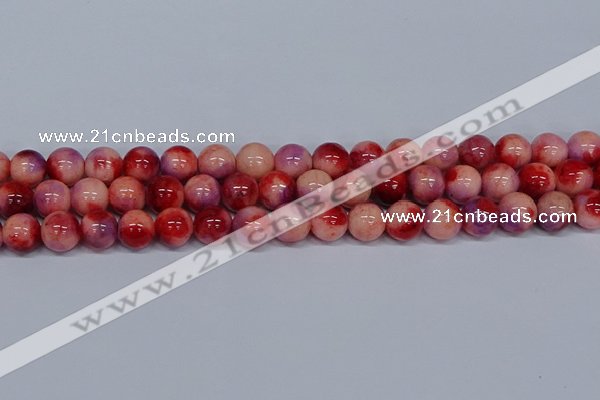 CMJ621 15.5 inches 12mm round rainbow jade beads wholesale