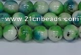 CMJ627 15.5 inches 10mm round rainbow jade beads wholesale