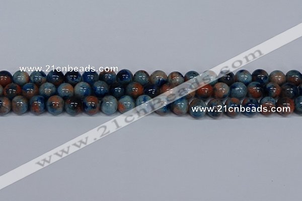 CMJ635 15.5 inches 12mm round rainbow jade beads wholesale