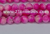CMJ639 15.5 inches 6mm round rainbow jade beads wholesale