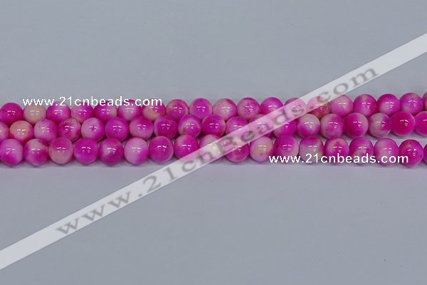 CMJ641 15.5 inches 10mm round rainbow jade beads wholesale
