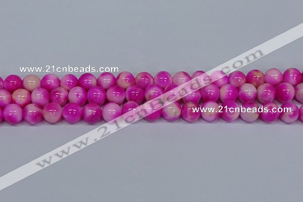 CMJ642 15.5 inches 12mm round rainbow jade beads wholesale